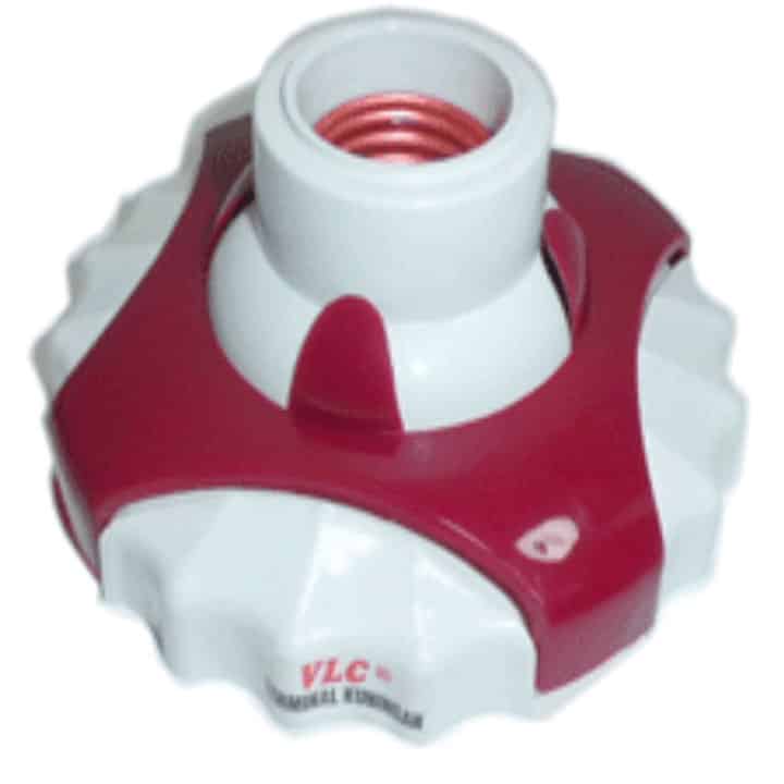 081809595918 (XL) | Fitting Lampu Hotel, Downlite, Fitting Plafon Bunga Merah "LUXURY/VLC"