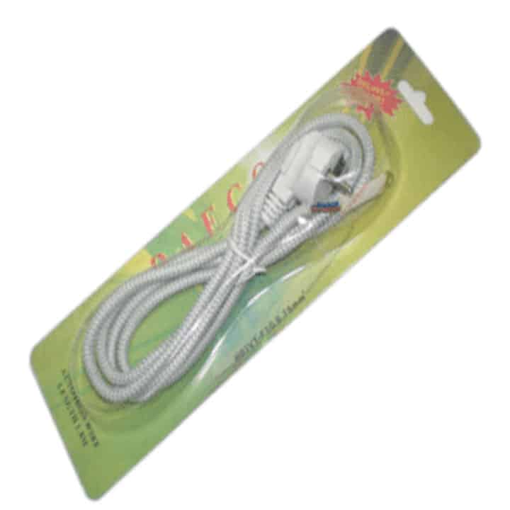 081809595918 (XL) | Alat Listrik, Perlengkapan Alat Listrik, Kabel Setrika arde 811A "DAECO"