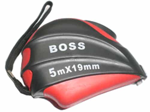 081809595918 (XL) | Grosir Meteran Karet di Bandung, Harga Meteran Karet, Meteran 5M Karet Bagus "BOSS" Self lock