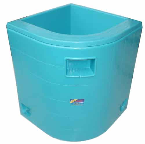 081809595918 (XL) | Jual Bak Air Murah, Harga Bak Air Murah, Bak Air Sudut Biru "WARREN" 230Ltr