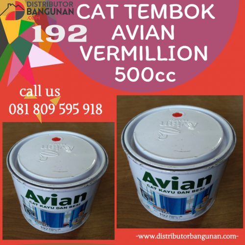  Cat  Besi  Kayu  Avian   SY192 Vermilion 500cc https 