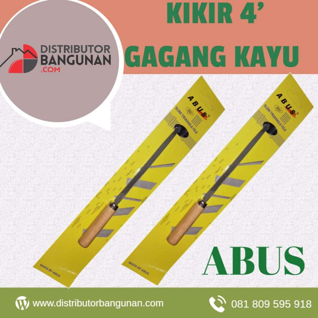 KIKIR 4 GG KAYU ABUS