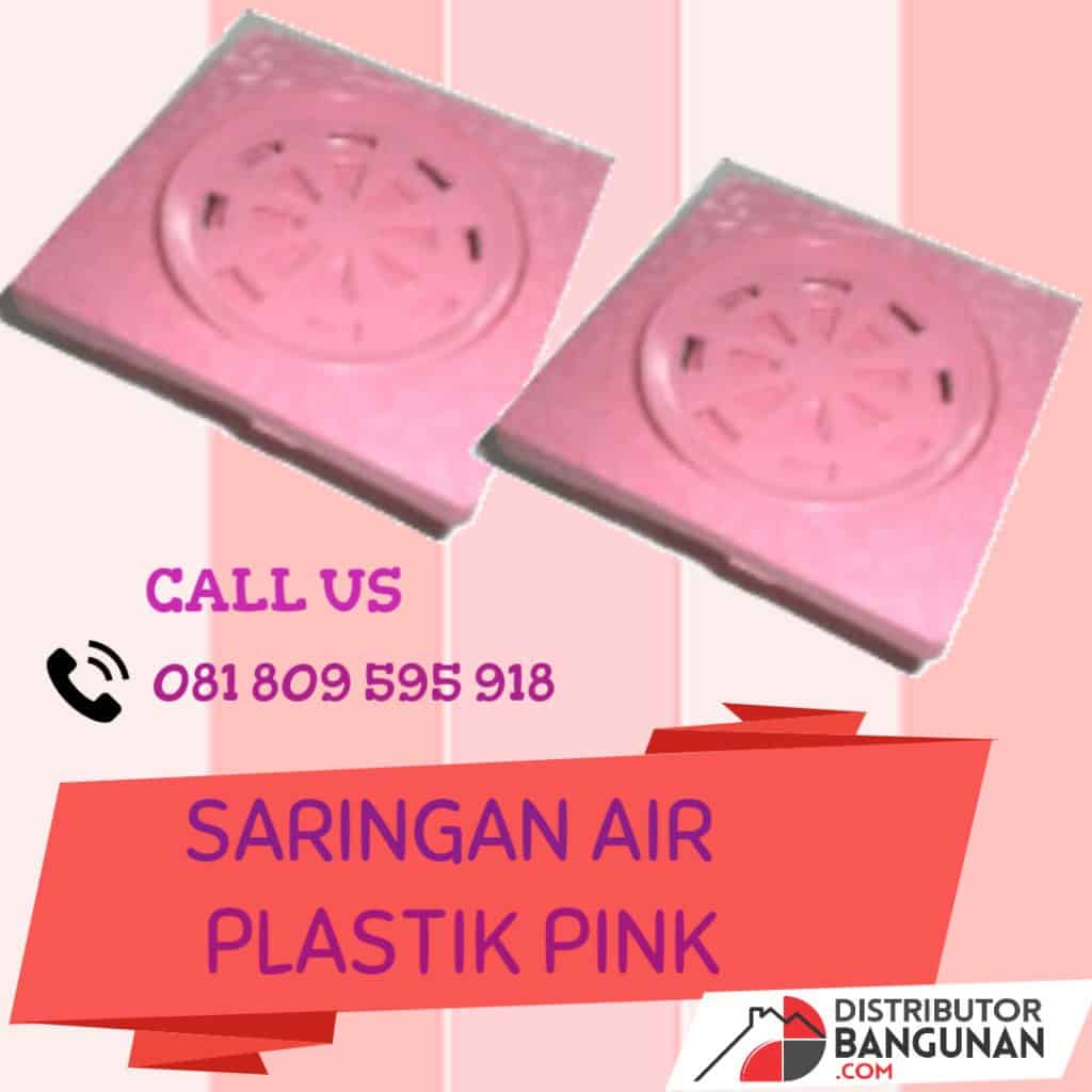 SARINGAN AIR PLASTIK PINK