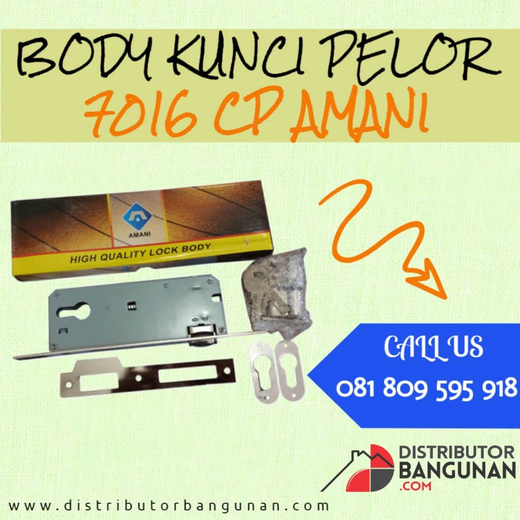 BODY KUNCI PELOR 7016 CP AMANI