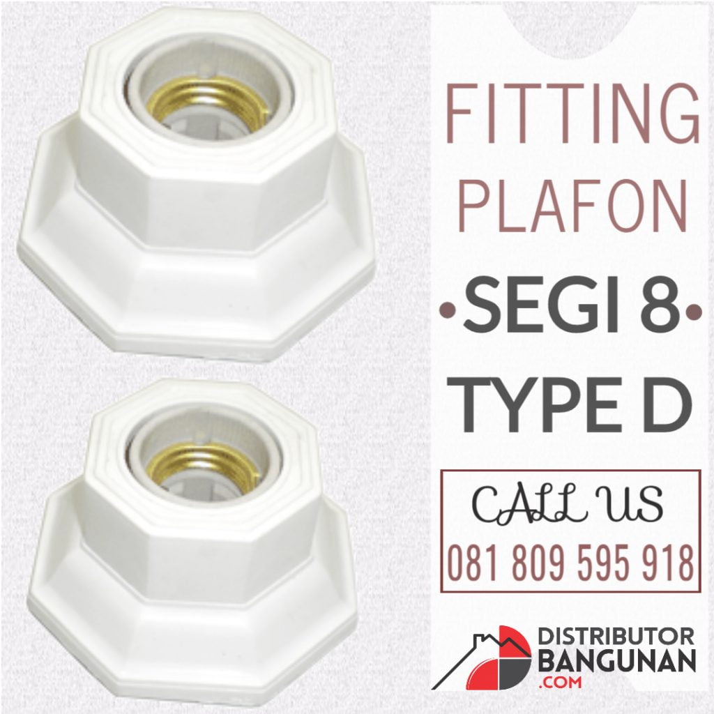 FITTING PLAFON SEGI 8 TYPE D