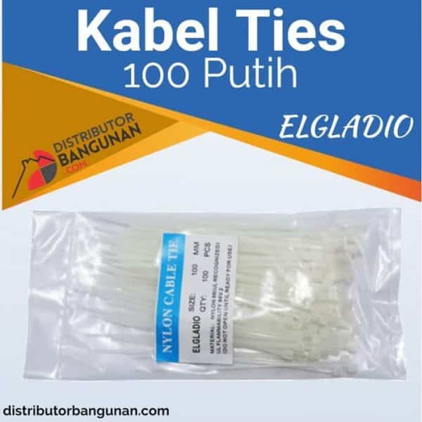 Kabel Ties 100 Putih ELGLADIO (171)